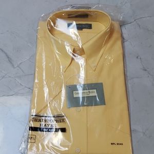 Christopher Hayes Yellow Half Sleeve Shirt